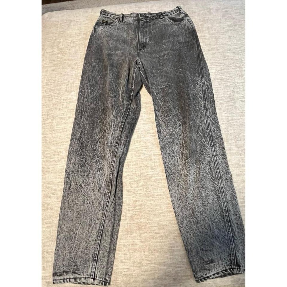 Vintage Lee jeans acid wash black‎